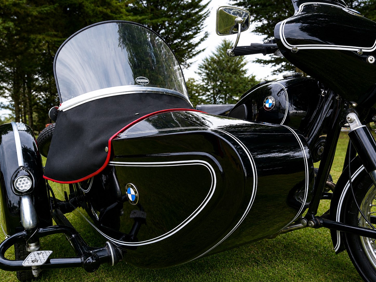 waimak 1961 BMW R60 with Steib Side car 5