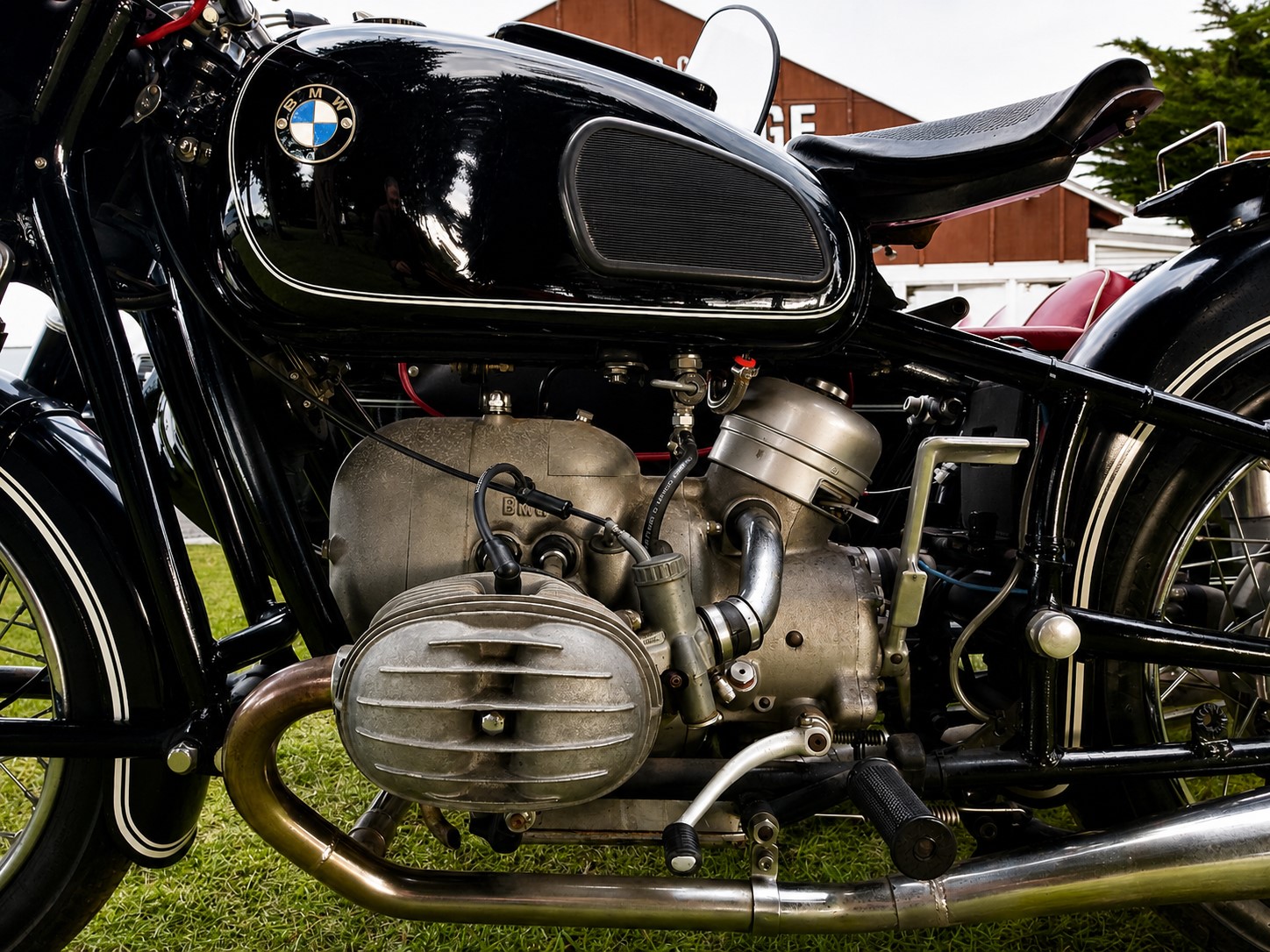 waimak 1961 BMW R60 with Steib Side car 9